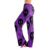 Women's Casual Drawstring Pants with Halloween Print for Daily Wear and Parties