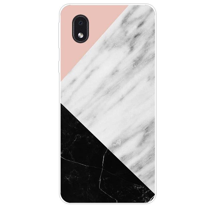 For Samsung Galaxy M01 A01 Case For Samsung Galaxy M01 Core Soft Case Cover M 01 A01 Core Fashion Protect Black Silicone Cover