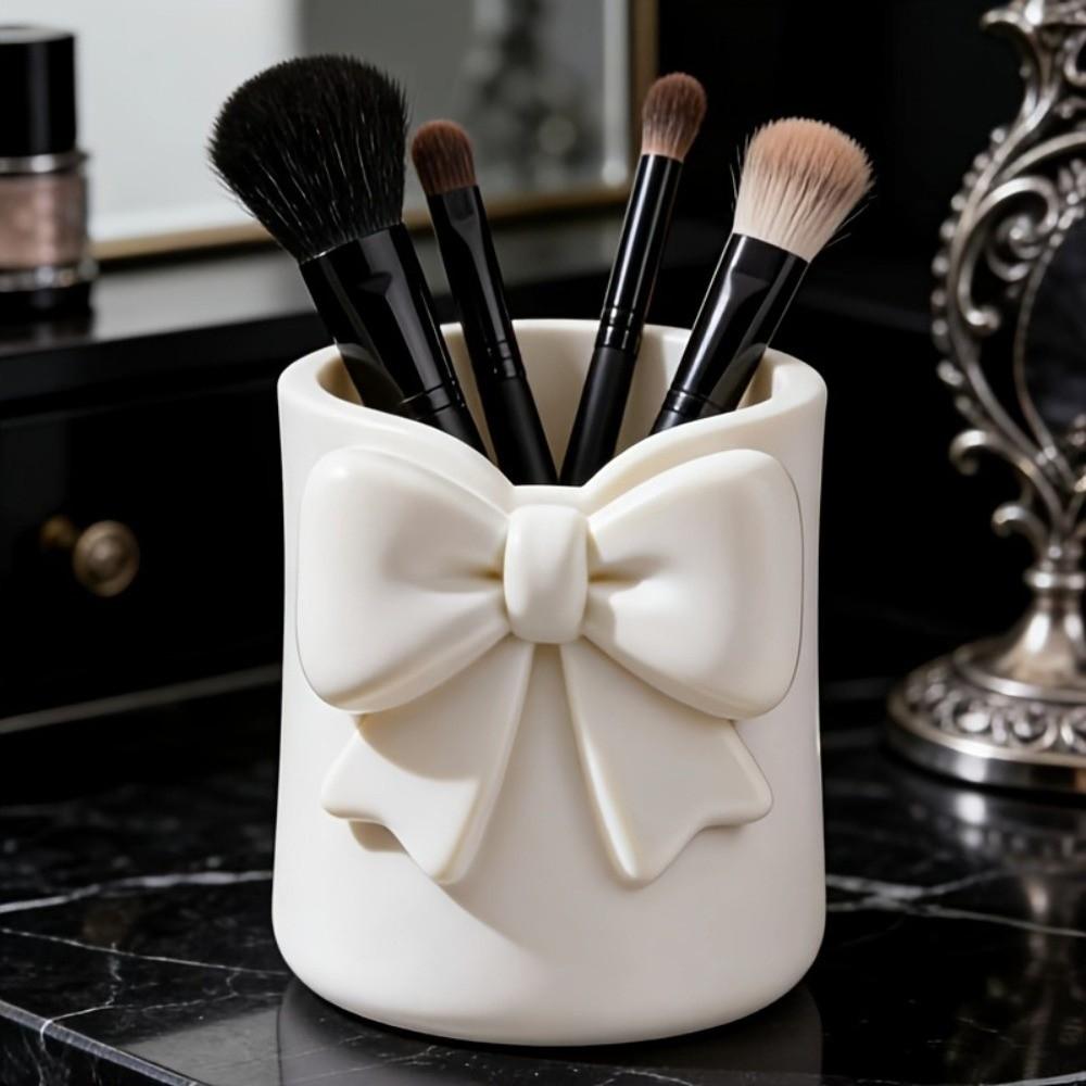 3D Printed Pencil Storage Box Creative Desktop Organizer Decorative Makeup Brush Storage Case  Home
