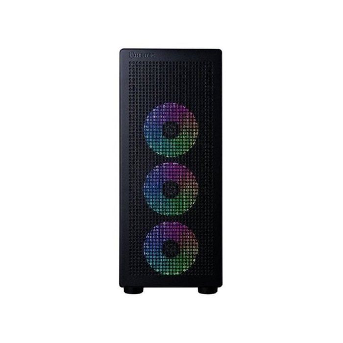Hiditec H1 Air ARGB Midi Tower Cristal Templado USB 2.0 Negra