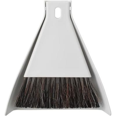 Tabletop Broom with Dustpan - Compact Desk Sweeping Set, Japan