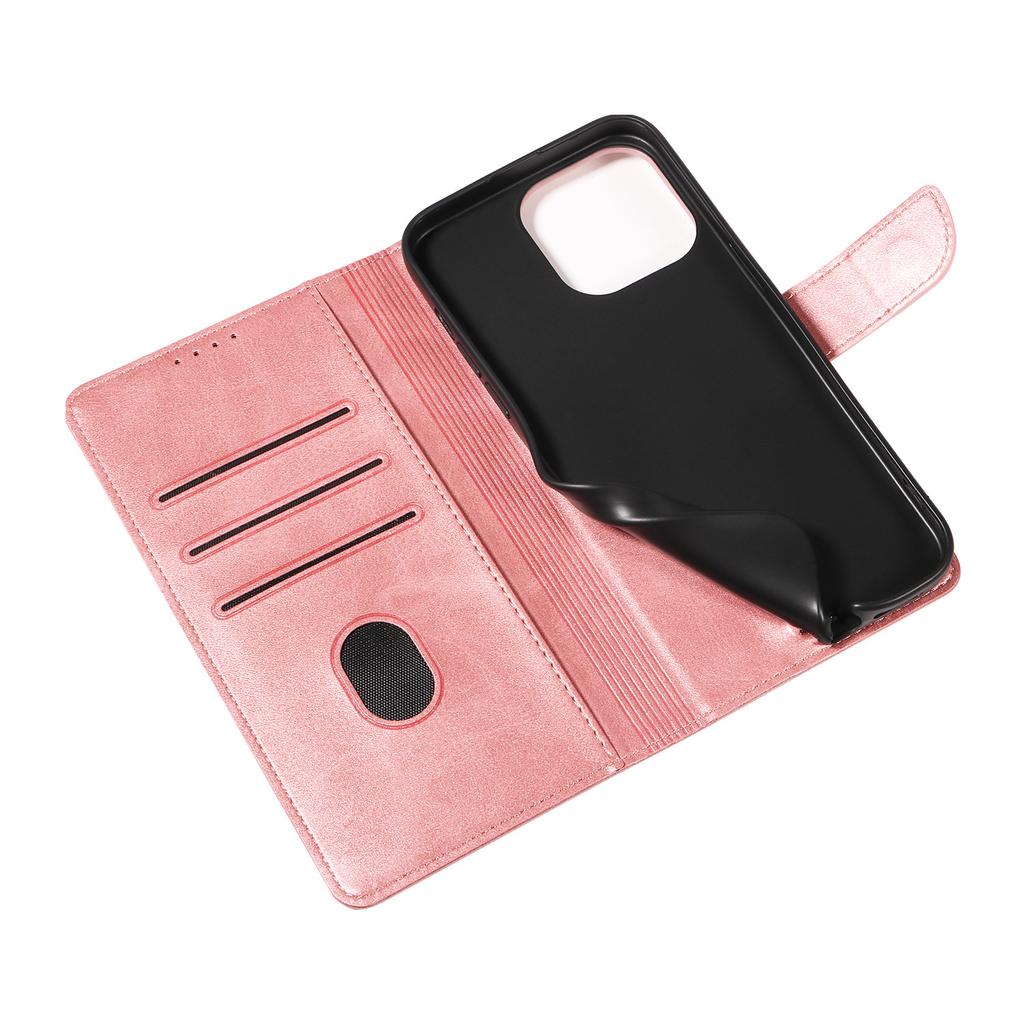 Applicable to Apple 16 calf pattern flip phone leather case iPhone17Promax custom logo