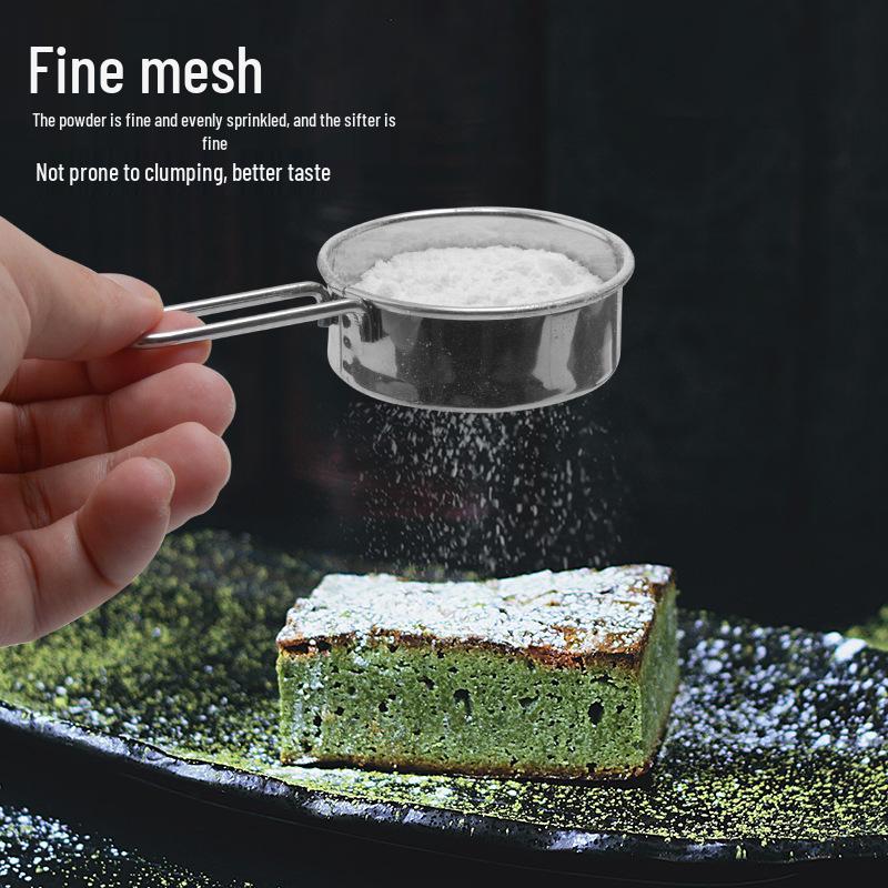 Ultra-Fine Stainless Steel Mini Sieve for Flour, Sugar, and Cocoa