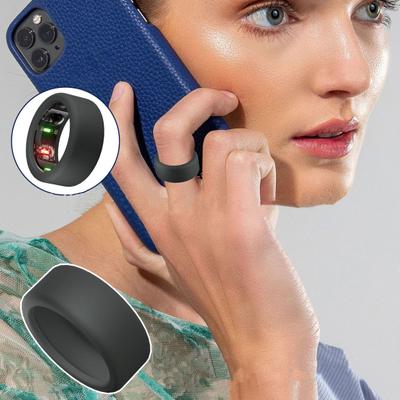 Protezione per anello in silicone per Oura Ring Gen 3 Copertura elastica antiscivolo anti-caduta funzionante S/M Misura universale Manicotto elastico Smart Ring facile da usare