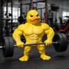Defined Legs Muscle Duck Statue 3D Printed Muscular Duck Statue  Table Ornaments