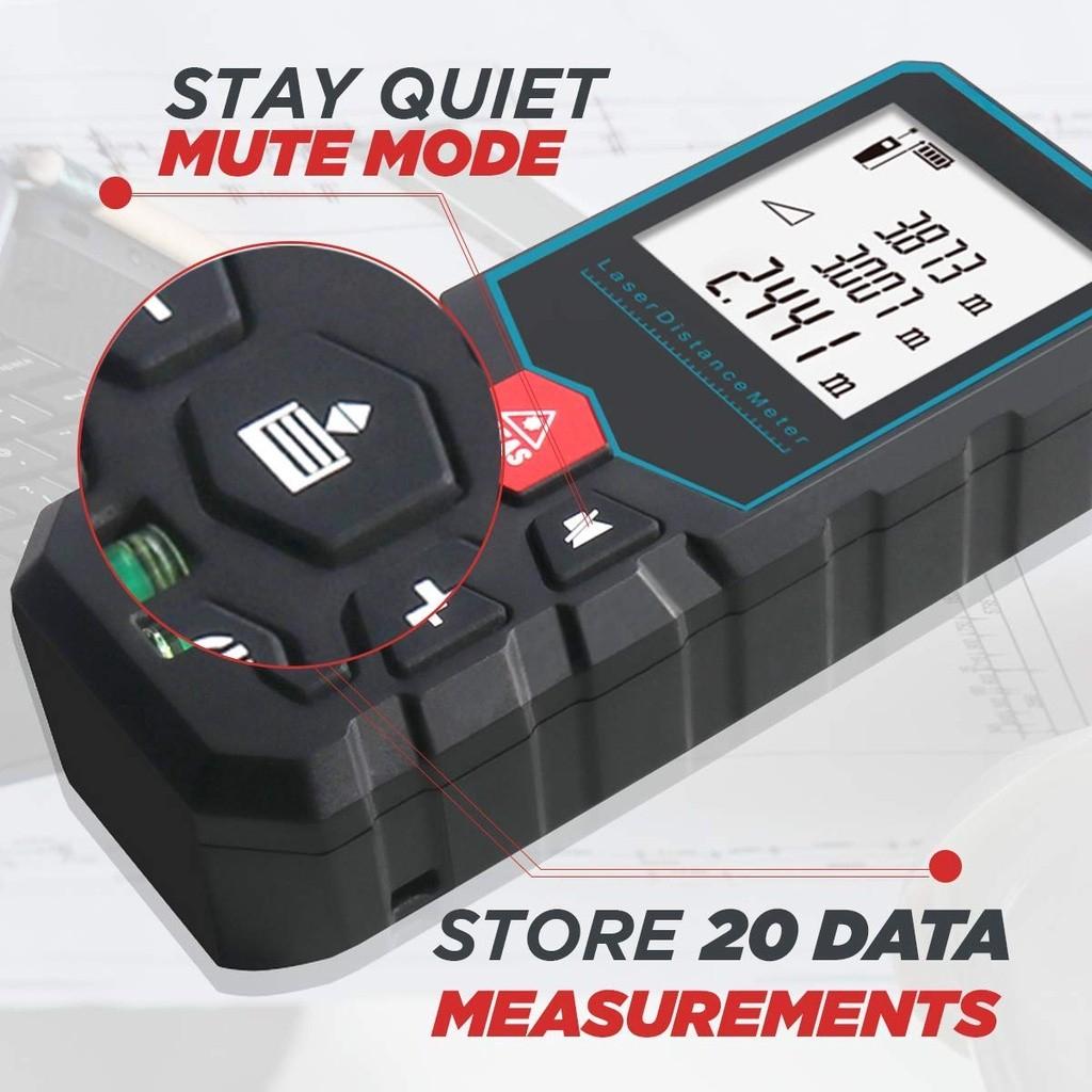X5 Digital Precision Laser Distance Meter Handheld Tape Measure Test Tool Portable Professional Laser Rangefinder