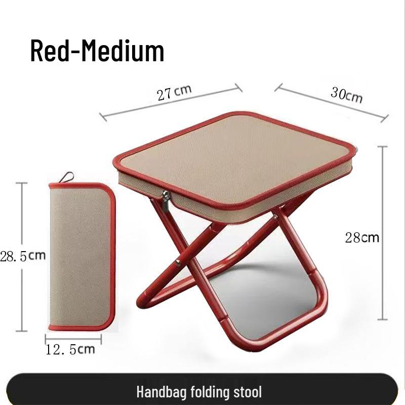 Portable Folding Stool for Camping, Fishing, and Queuing - Compact Outdoor Chair