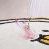 Cat Teasing Stick Telescopic Boredom Relief Interactive Attractive Kitten Teaser Wand for Indoor