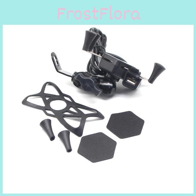 Reliable Vespa Gts300 250 Spring Sprint 150 Lx125 Gps Phone Mount With Integrated Usb Charger