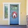 Easter Decorations Craft Supplies Easter Rabbit Wreath With Ears Rabbit Shape Garlandwall Decor Home Decoration Props