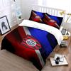 "Red Blue Shield Bedding Set" Bedding Duvet Cover Set Duvet Cover Pillowcases  (1 * Duvet Cover 2 * Pillowcases, without duvet insert)