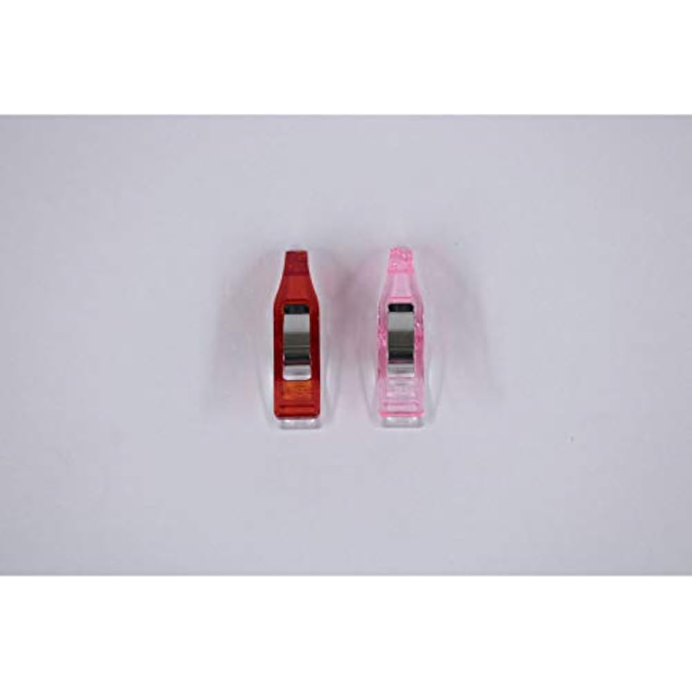 Clover Sewing Supplies Temporary Clip Mini 10-Pack 22-743 Pink