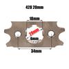 15T Tooth 428 ID 17mm /20mm Front Engine Sprocket For Motorcycle Dirt Bike ATV Quad Buggy