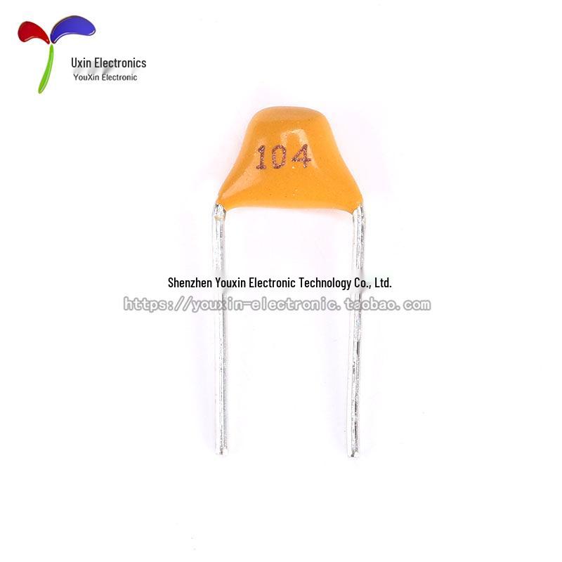 50V Ceramic Capacitor, 5.08MM Pitch (Values: 101-681), Pack of 50
