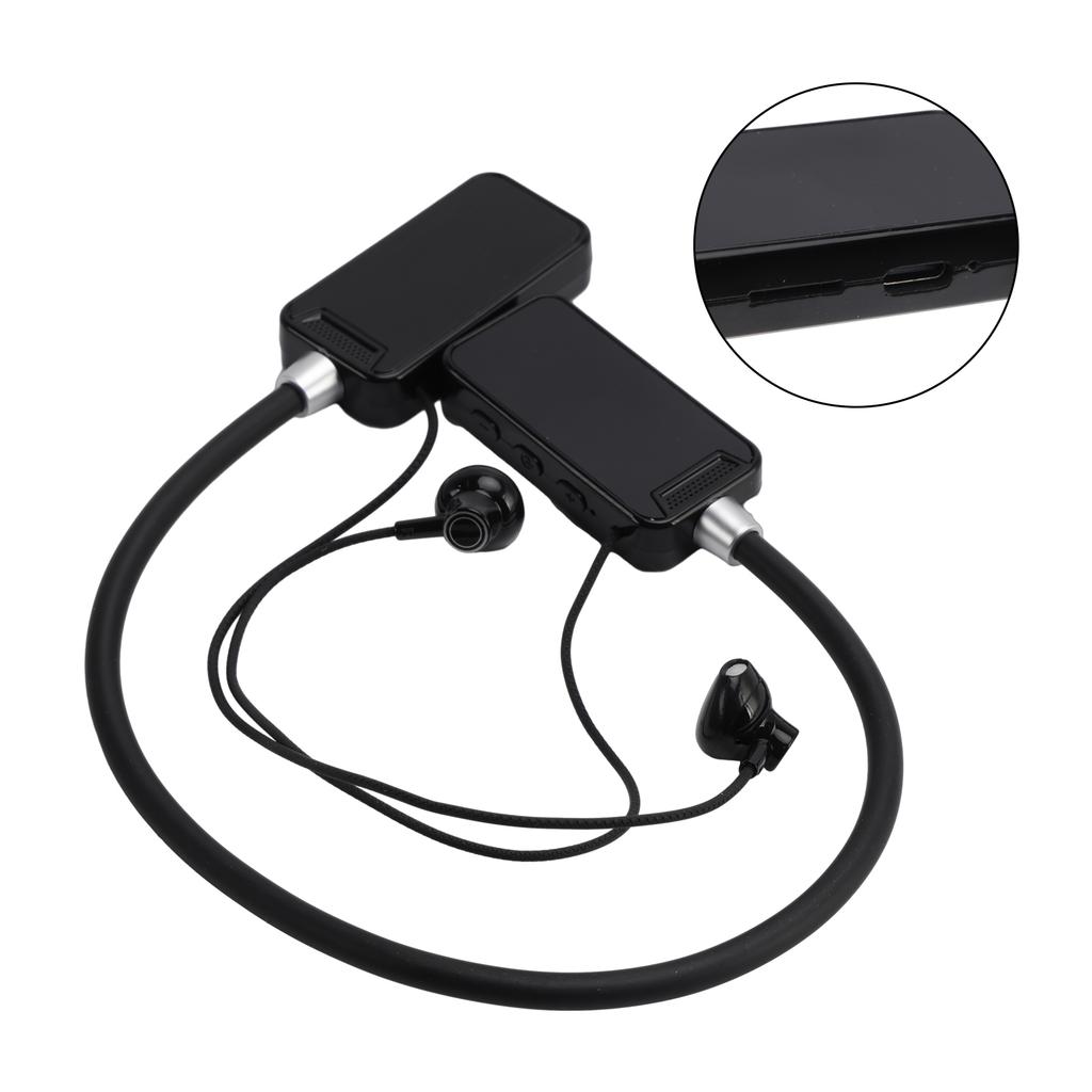 Bluetooth Headphones 5.3 Smart Digital Display Ultra-Long Standby SD Earphone