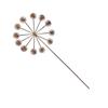 Metal Flowers for Outside Decorative Garden Stakes Flower Bed Decoration Plant Stakes Metal Art Outside Yard Art Outdoor