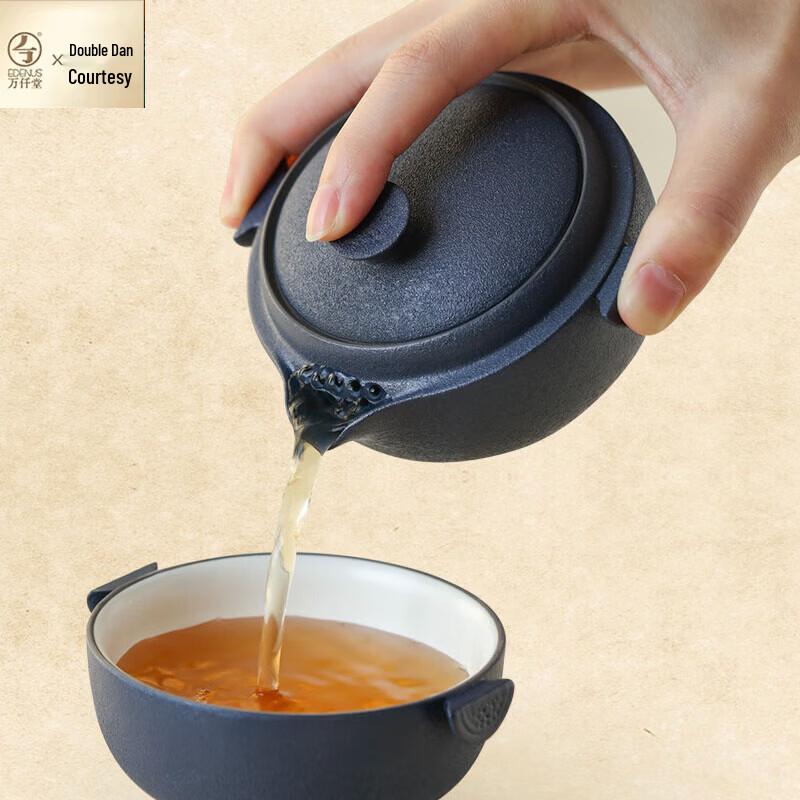 Edenus Portable Ceramic Travel Tea Set