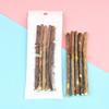 Natural Catnip Pet Cat Toy Molar Toothpaste Branch Cleaning Teeth Silvervine Matatabi Cat Snacks Sticks