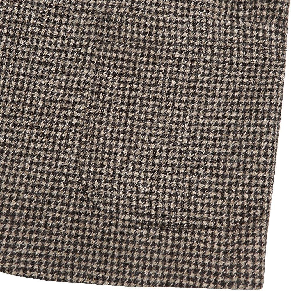 Sortie 410 Hound Check Wool Jacket (Brown)