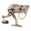 LC 1000‑7000 12BB Fishing Reel Foldable Arm Rocker Rear Drag Spool Fish Spinning Wheels