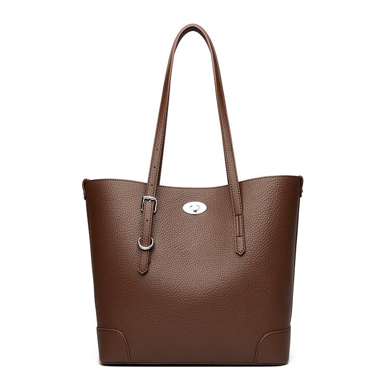 

Модная и трендовая дорожная сумка, женская модная и простая одноплечевая сумка, повседневная сумка, сумка для покупок коричневый