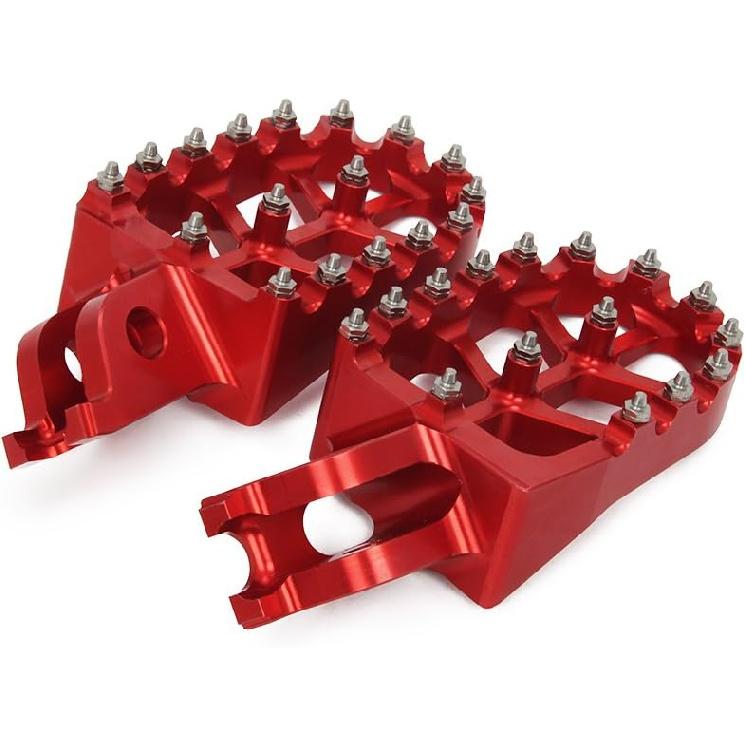 JFG RACING Dirt Bike Foot Pegs Motorcycle Footpegs Foot Pedals Rests CNC For CRF150R 07-23 CRF250R 04-23 CRF450R 02-23 CRF250L 12-21 CRF300L 21-23