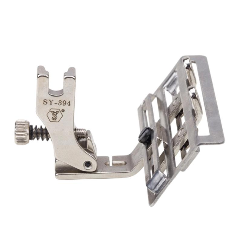 Sturdy Steel Presser Foot for Flatbed Sewing Machines Extended Designs Improved Cloth Stability Expert Tailoring