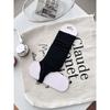 Foot Sock Set for Women in Summer, Lightweight, Breathable, Solid Color, Vertical Stripes, Slimming Effect, Versatile and Suitable for All Occasions.