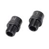 2PCS Bike Pedal Extender 16mm Ti Alloy Bike Pedal Lengthening Extension Shaft for Mountain Bikes