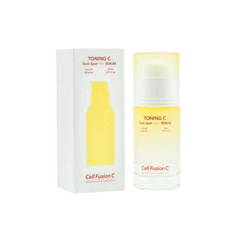 Cell Fusion C Toning C Dark Spot Serum 30ml, RADIANT & EVEN TONE, PROTECT & FIRM, Moisturizing, Korean Cosmetics, Kbeauty