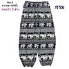 39 Designs Elephant Pants Loose Leg Adjustable Elastic Waistband StrapUnisex Women Men Print Thailand Casual Streetwear Boho Bohemian Retro Vintage