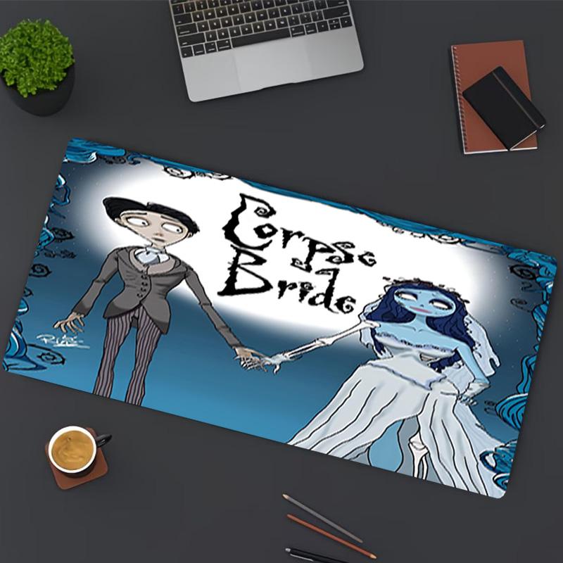 Corpse Bride Print Mouse Pad, for Keyboard Pad Laptop PC Mat for Office Home Use, Desk Decor, Perfect Birthday Gift for Gamers
