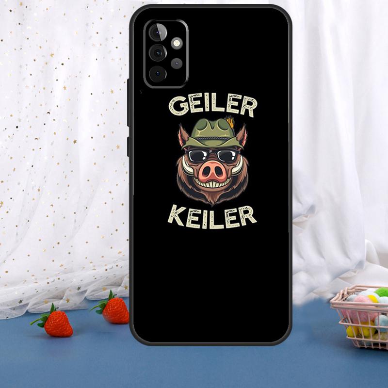 Cute Wild Boar Funny Cartoon For Samsung Galaxy A55 A35 A05 A52 A32 A22 A54 A14 A16 A26 A36 A56 A06 A15 A53 A33 A13 Case