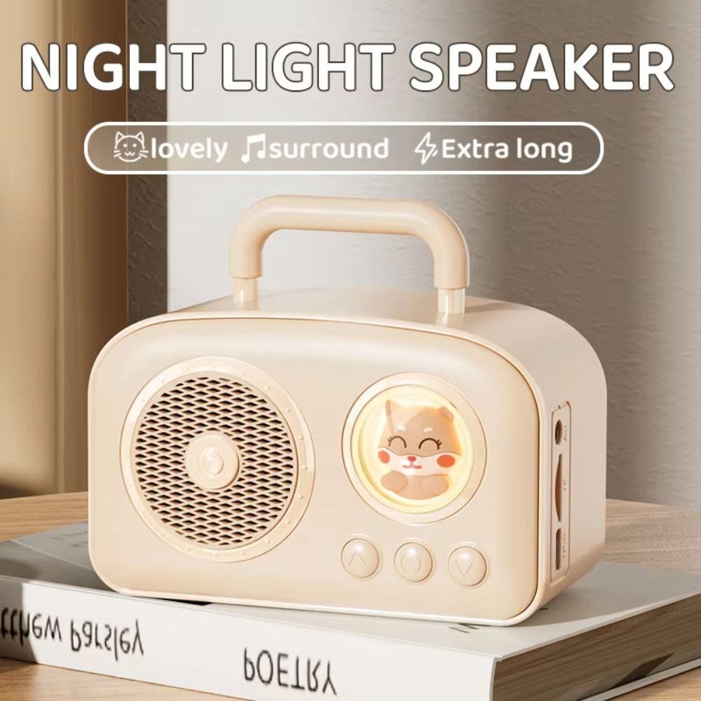 Waterproof Mini Retro Bluetooth Speaker USB Interface Wireless Speaker Portable Speaker Travel