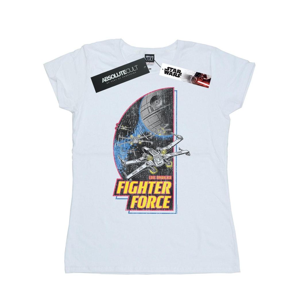 Star Wars Womens/Ladies Fighter Force Cotton T-Shirt