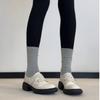 Platform Loafers Women's 2025 Autumn New Retro Fashion Versatile High Heel British Style Small Leather Shoes Single Shoes