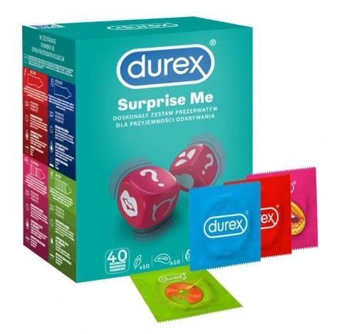 Durex Ultimate Protection & Pleasure Deluxe Pack – 40 Pieces