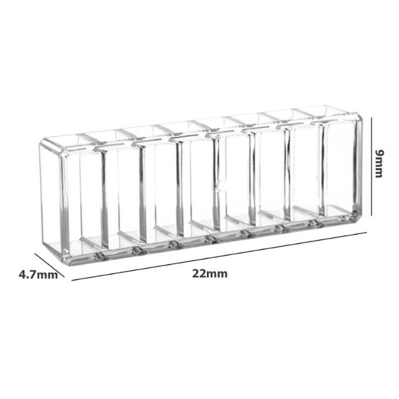 

1PC Clear Acrylic Compact Organizer Blushes Highlighters Eyeshadow Makeup Organizer