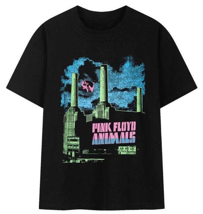 

Pink Floyd Animals Flying Pig at Battersea Power Station London T-Shirt, S-5XL Unisex T-Shirt XXXXL