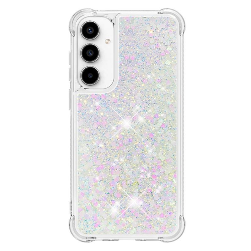 Phone Protective Shell Glittering Liquid Case for A53/A56 Scratchproof Housing Cover Phone Protector Case Shockproof
