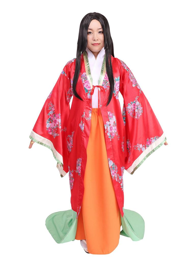 Clearstone Princess Costume for Halloween Cosplay Japanese-Style Women, Red,