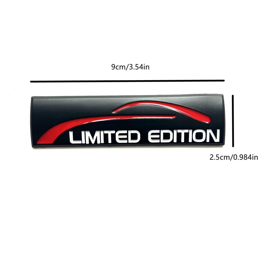 3D Metal Car Sticker Limited Edition Emblem Badge Decal JDM sticker For Toyota Hyundai Auto stickers