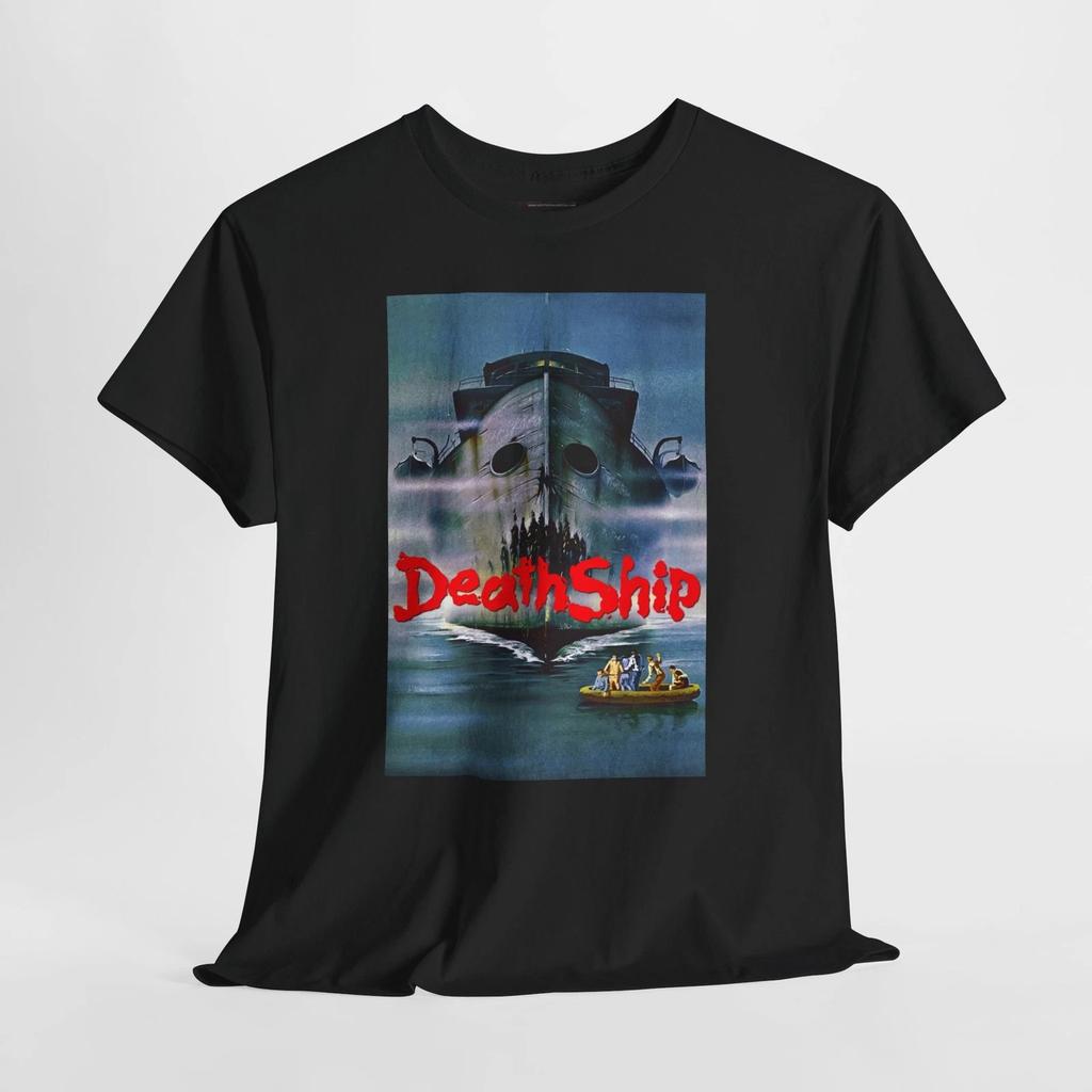 Death Ship 1980 Retro Movie Poster Horror Unisex Graphic T-Shirt
