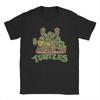 Ninja Turtles Multiple Smiles Slices T Shirt for Men Cotton Cool TShirts Tee Shirt Short Sleeve Clothing 4XL 5XL 6XL
