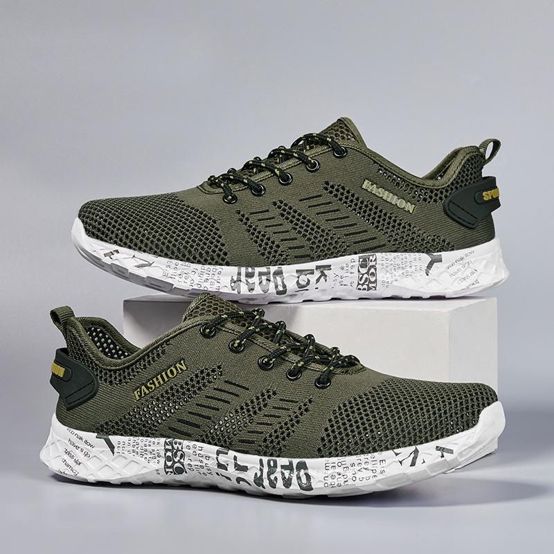 

Spring and summer new outdoor hiking shoes casual sports shoes autumn mesh breathable hiking shoes large size men s shoes 48 армия зеленый