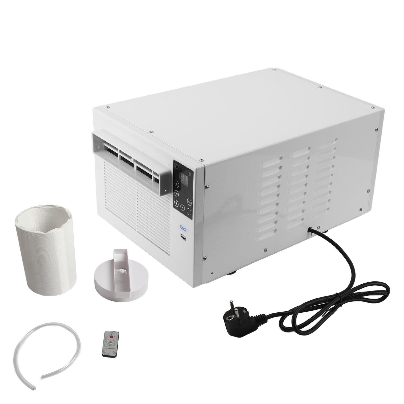 

Портативный кондиционер 1900BTU 280W Mini Mobile AC с пультом дистанционного управления для дома, офиса, общежития