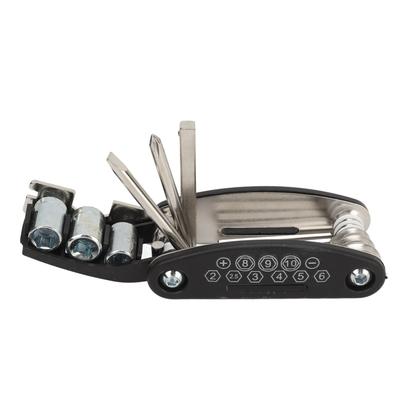 Bicycle Multitool Steel Multi Specification Foldable Bicycle Multi Function Wrench Kit for Electric