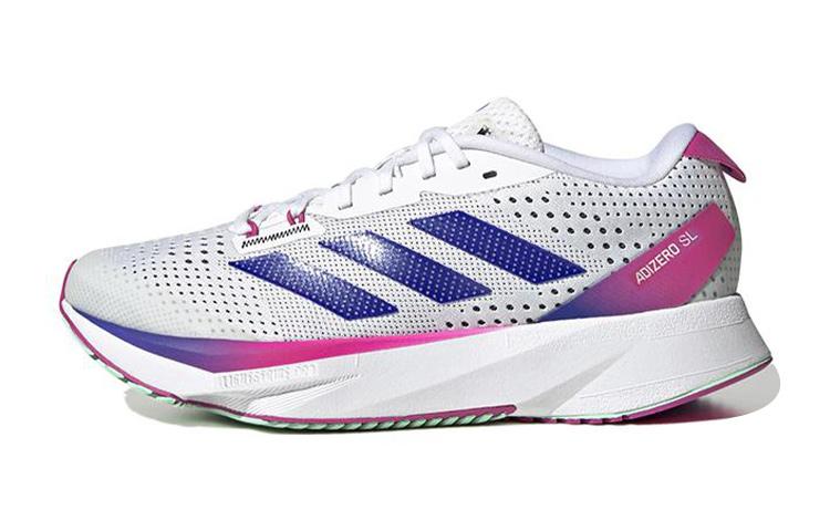 adidas Adizero SL J  White Lucid Blue Fuchsia  H06413 36