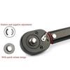 5-60N.m Torque Wrench 3/8''  Square Drive Preset Bicycle Torques Key Two-way Ratchet Car Bike Automotive Hand Tools