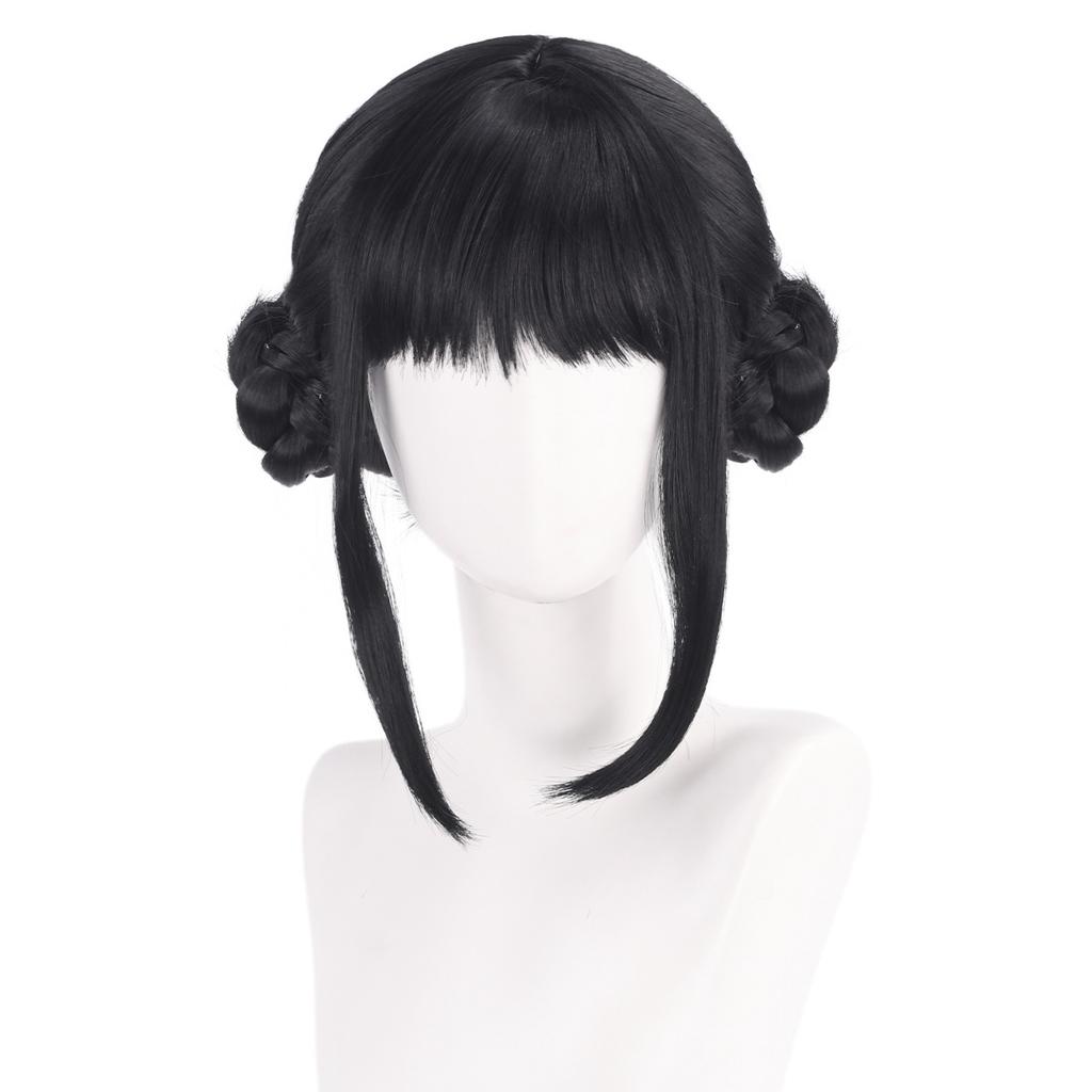 ANIMECC SKLADEM Huntrix Rumi Mira Zoey Cosplay Dětský Dospělý Kostým Paruka K-pop Lovci Démonů Černá Zlatá Halloween pro Ženy